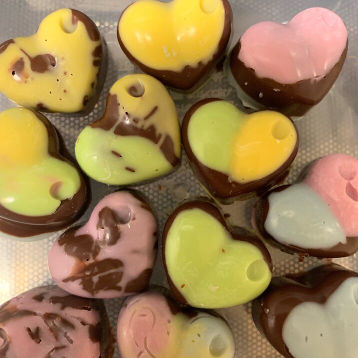 バレンタインにハートの手作りチョコ レシピ 作り方 By とこっちぃ 楽天レシピ バレンタインにハートの手作りチョコ レシピ 作り方 By とこっちぃ 楽天レシピ